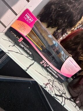 Gold N Hot flat iron and curling iron